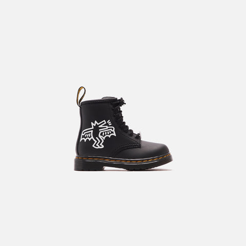 Dr. Martens x Keith Haring Toddler 1460 Hydro - Black / White