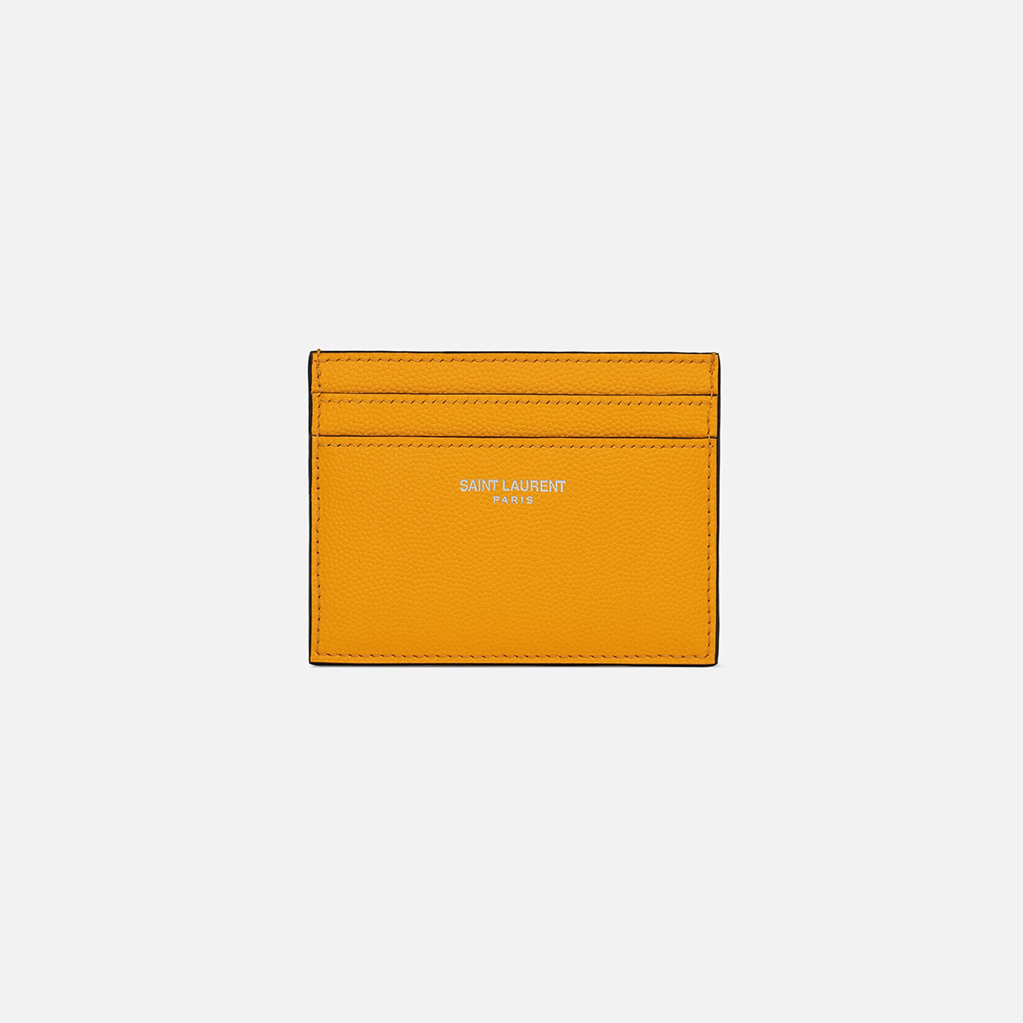 Saint Laurent Credit Card Case - Yellow – Kith