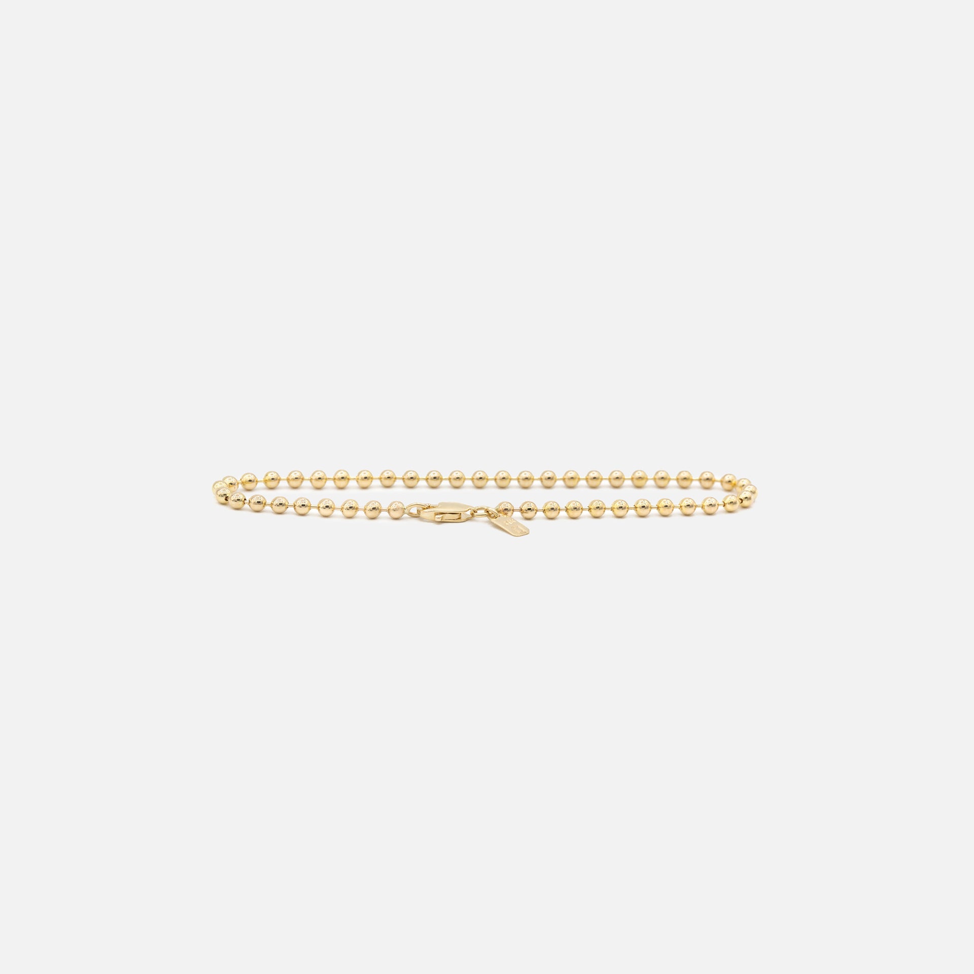 Bernard James Anthony Bracelet Large Beads - 14k Yellow Gold