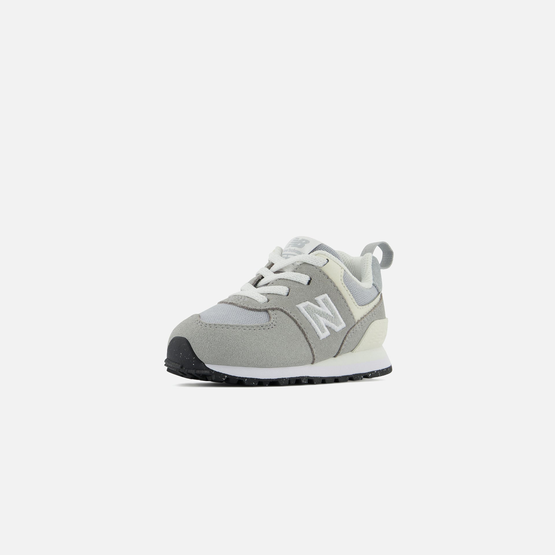 New Balance Toddler 574 Bungee Lace Team Away - Grey