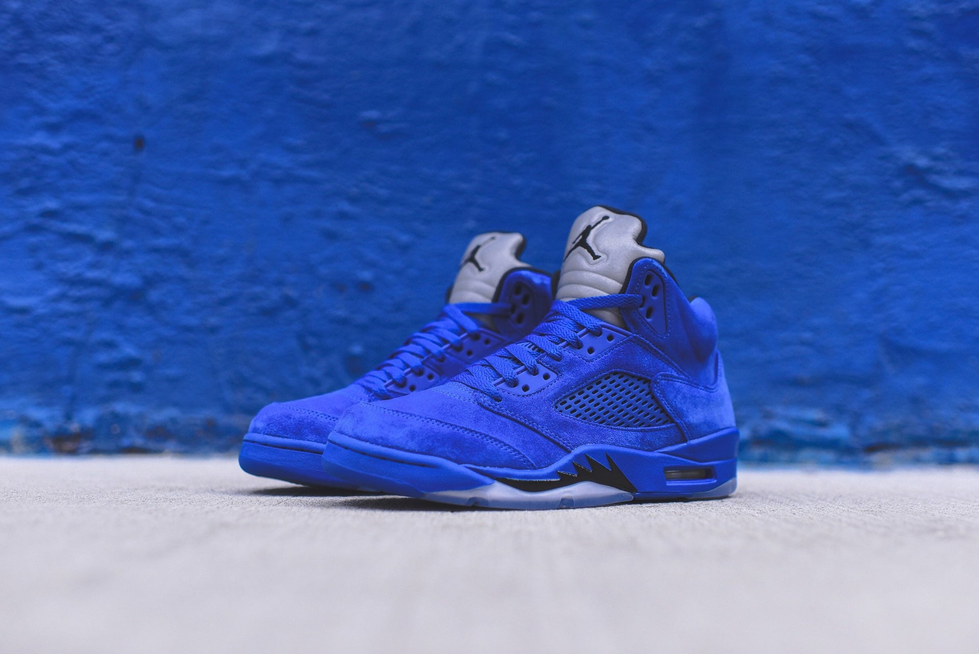 Nike GS Air Jordan 5 - Royal / Black