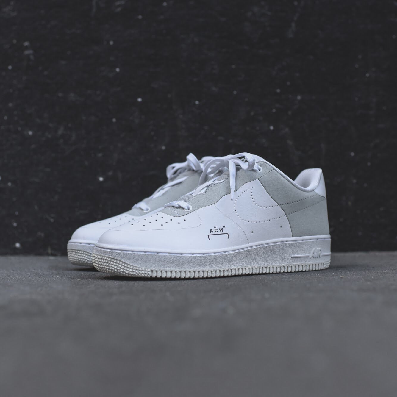 Nike x ACW Air Force 1 '07 - White / Black / Light Grey
