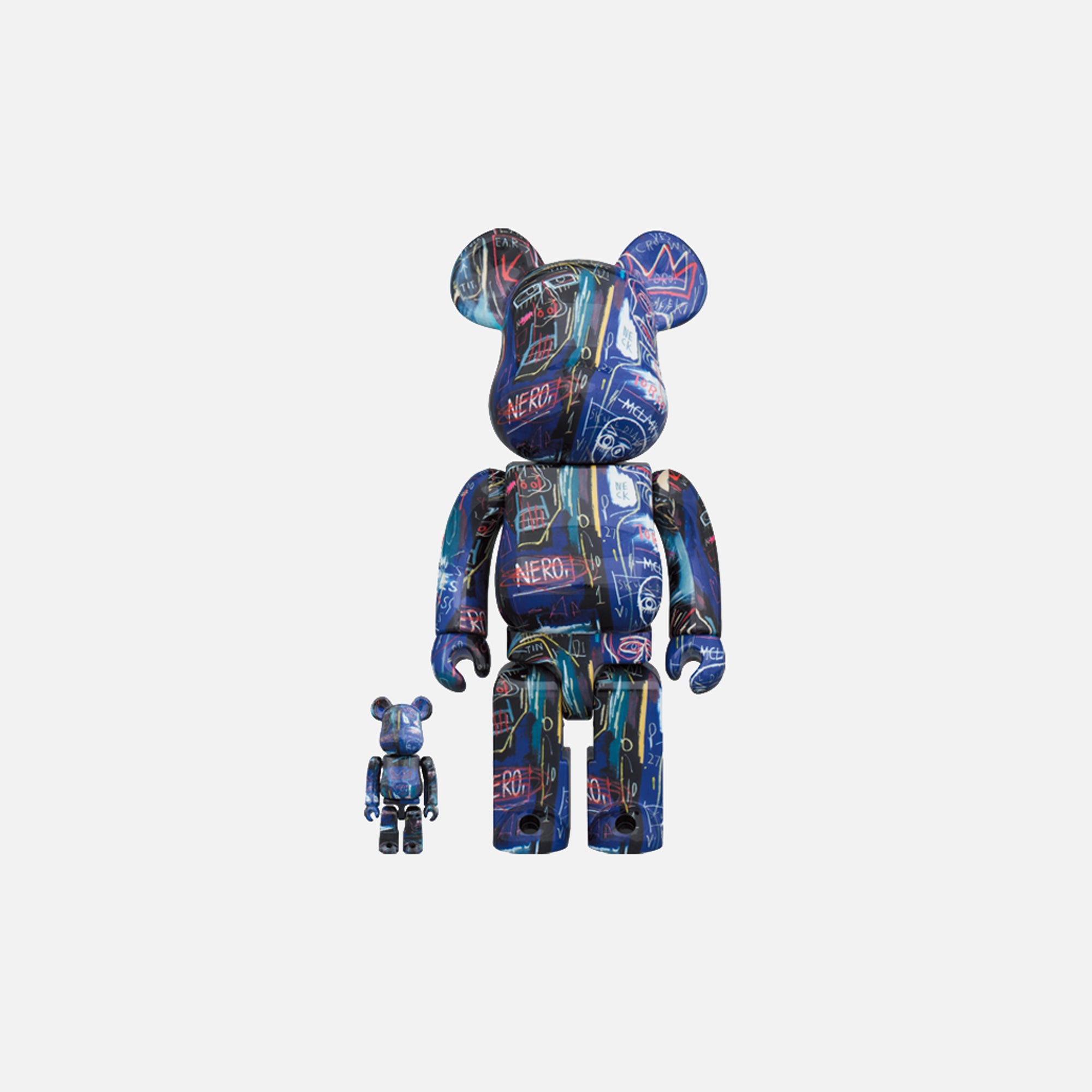 BearBrick Jean Michel Basquiat #7 400% + 100% – Kith