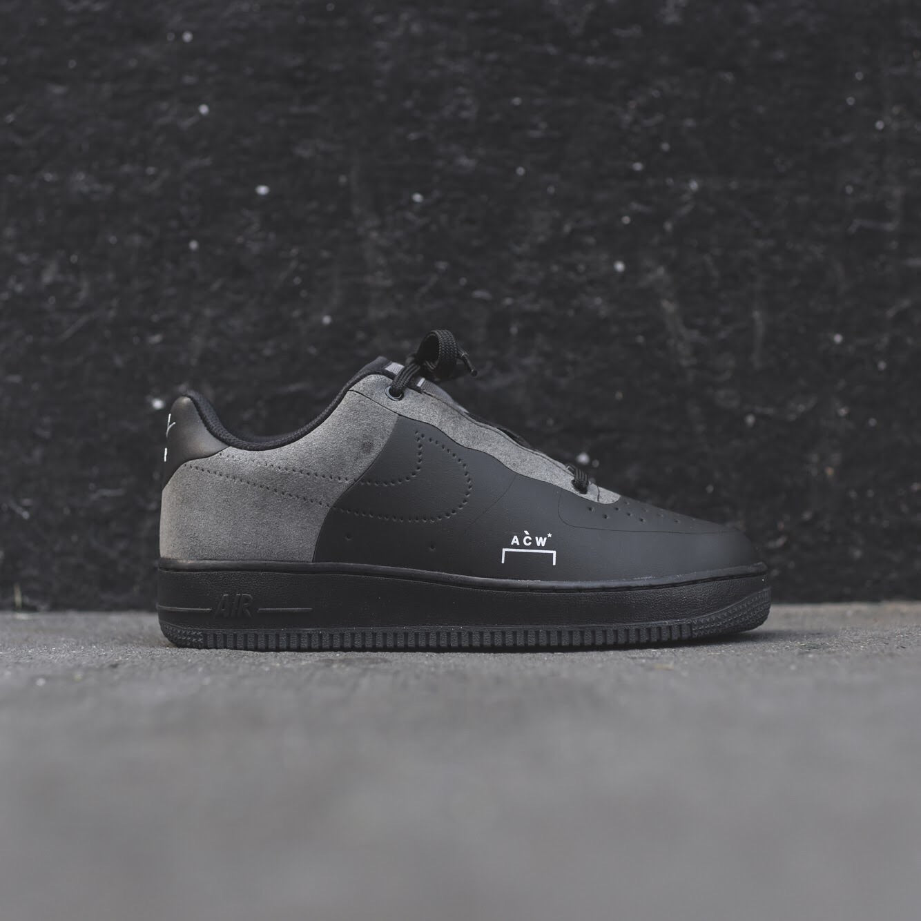 Acw air force 1 black sale