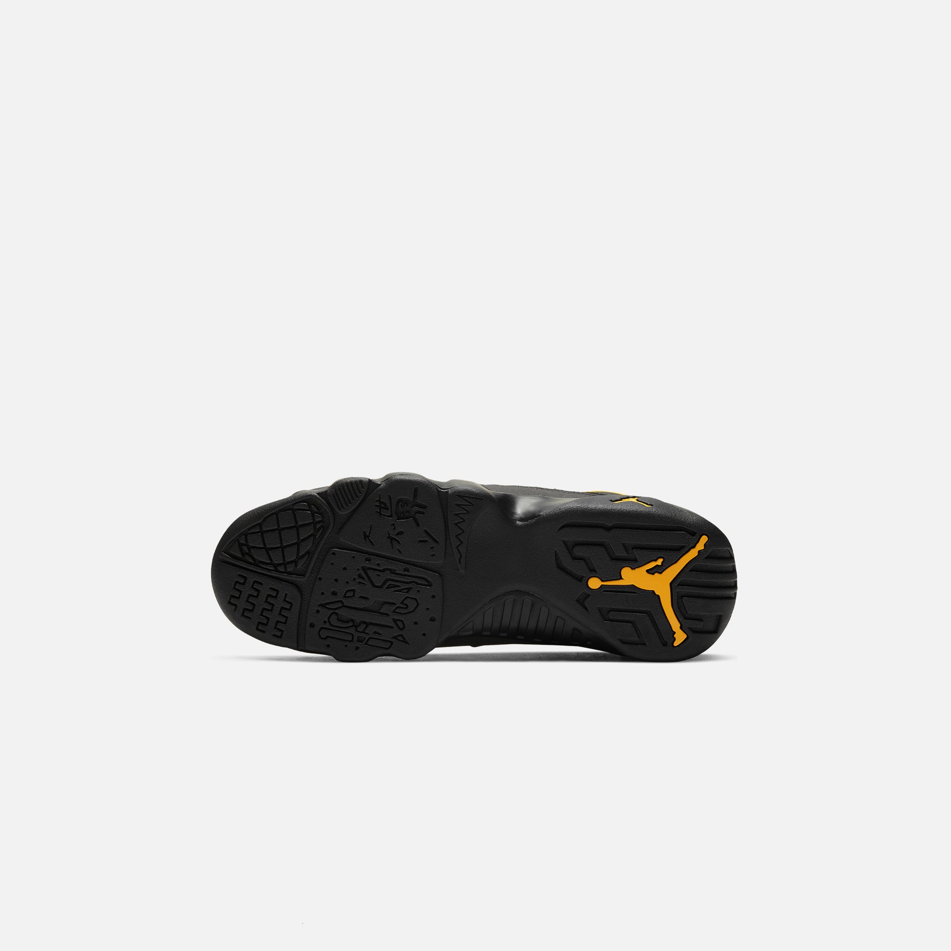 Nike GS Air Jordan 9 Retro - Black / University Gold / Dark