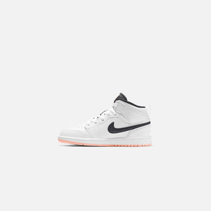 Nike Air Jordan 1 Mid BP - White / Anthracite / Arctic Orange