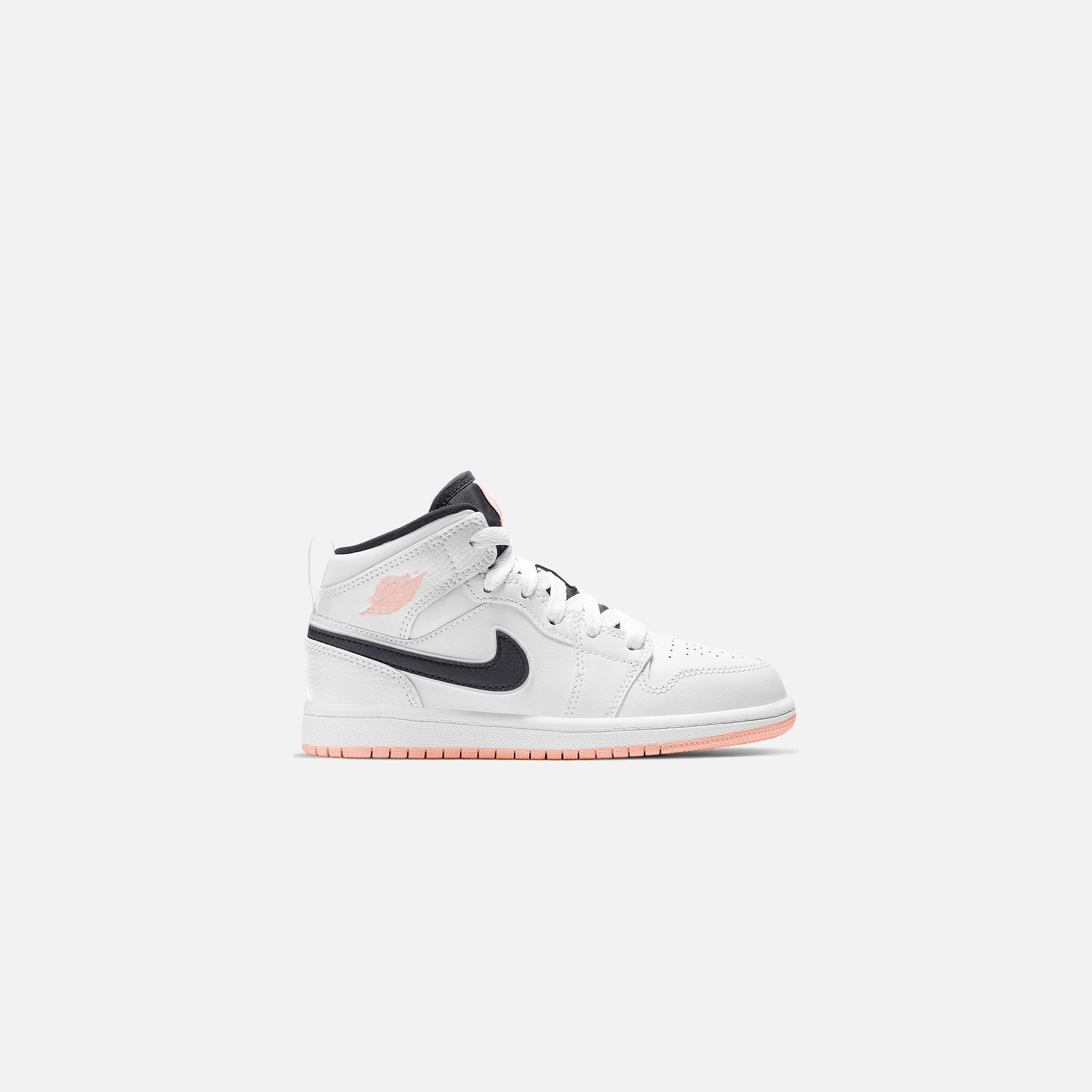 Nike Air Jordan 1 Mid BP - White / Anthracite / Arctic Orange – Kith