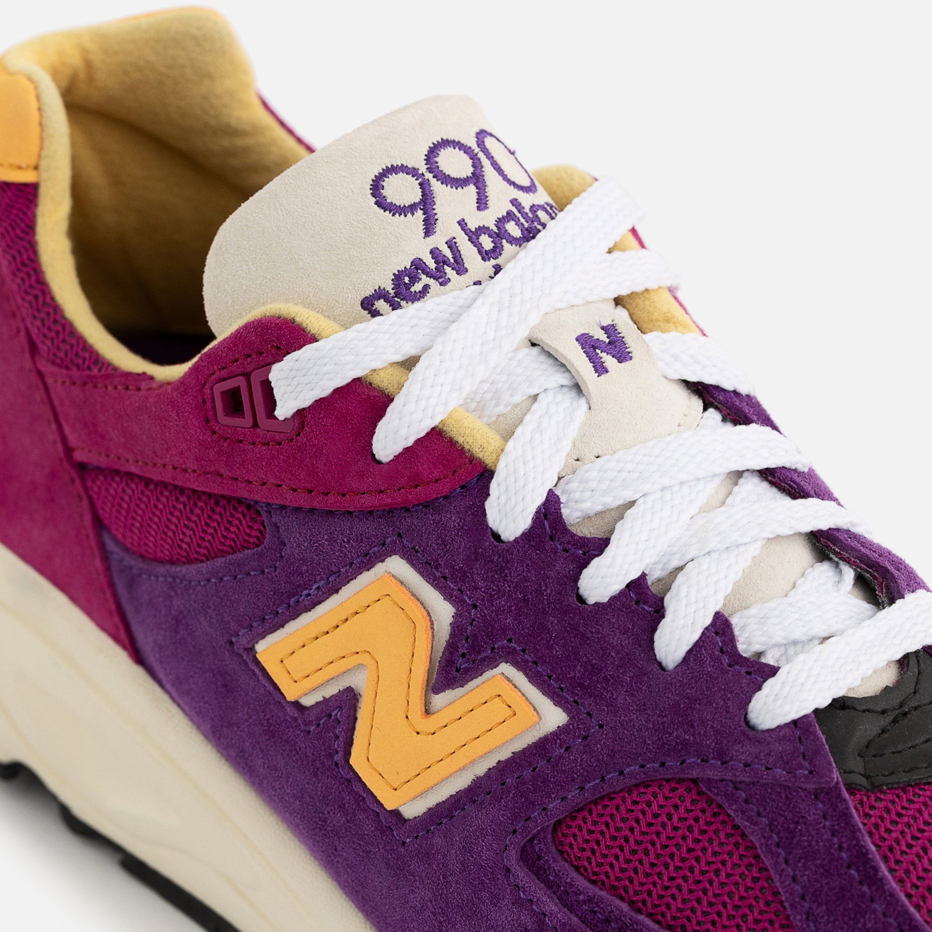 New Balance 990 v2 - Pink / Purple / Yellow