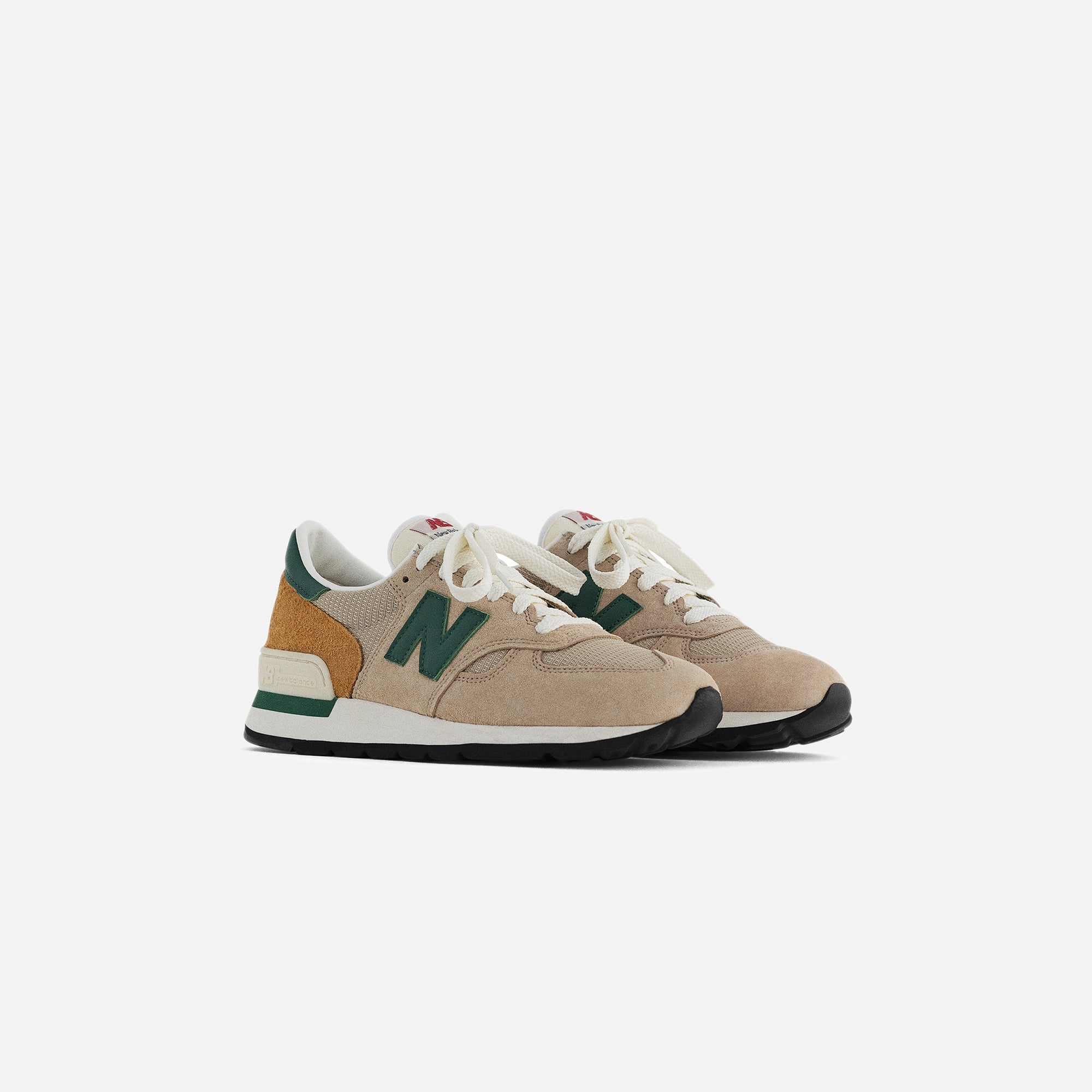 ★New Balance★990v1 'Made in USA'★ベージュ/グリーン★ 3d9f1252-5ddb-47c7-8bc2-