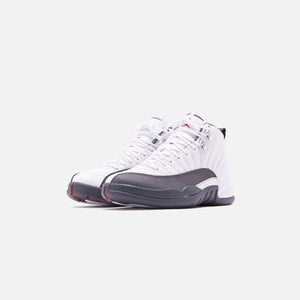 Nike Air Jordan 12 Retro - White / Gym Red / Dark Grey