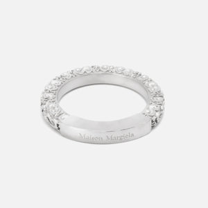 Maison Margiela Intricate Carvedl Ring - Silver