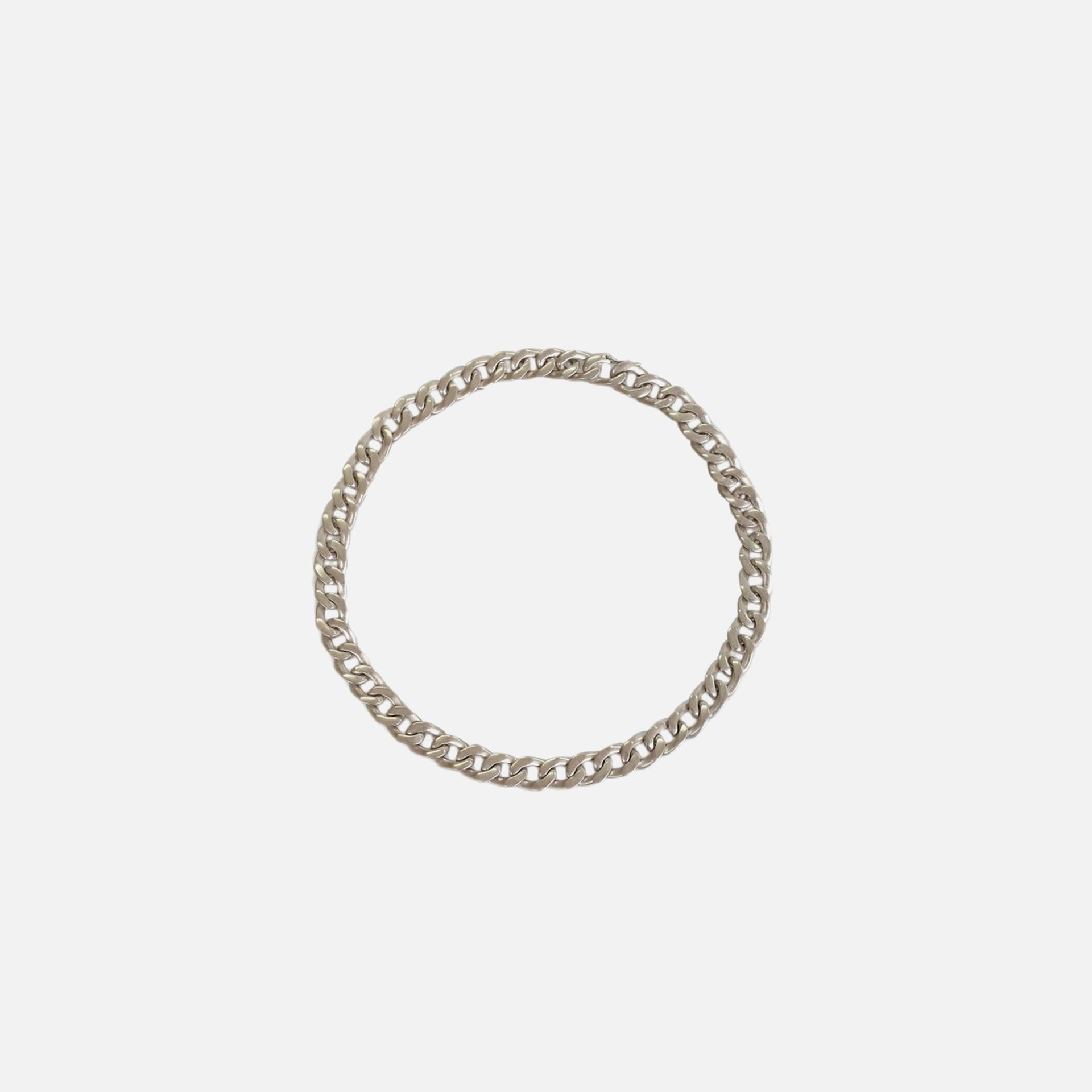 Maison Margiela Curb Chain Necklace - Silver