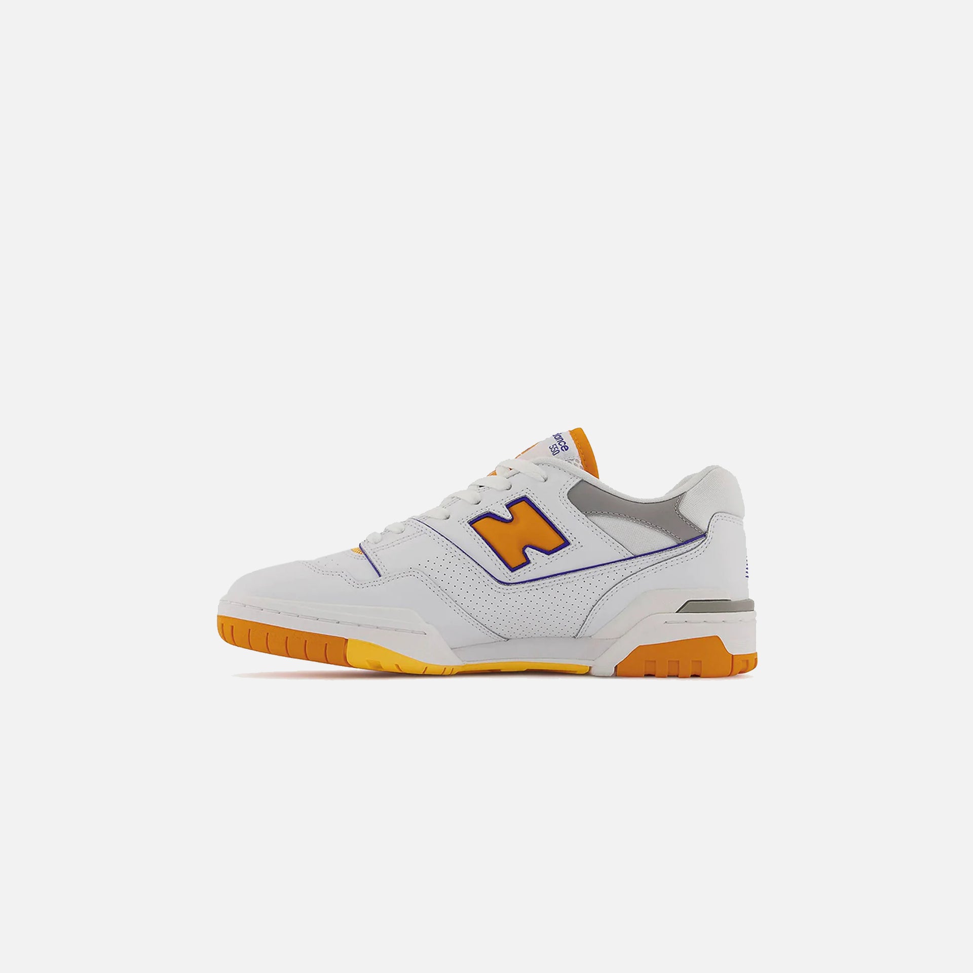 New Balance 550 - White / Vibrant Orange