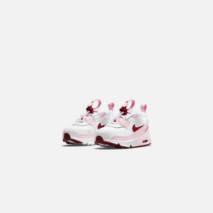 Nike Toddler Air Max 90 Toggle - White / Dark Beetroot / Pink Foam