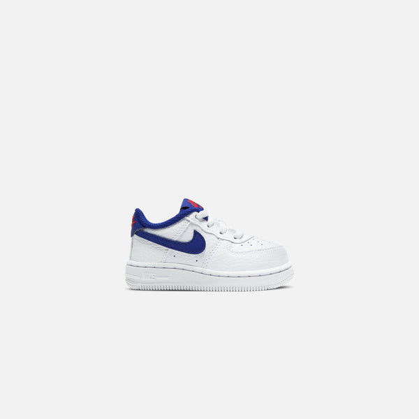 Nike Toddler Air Force 1 Lv8 Ksa - White / Blue Hero / Bright Crimson – Kith