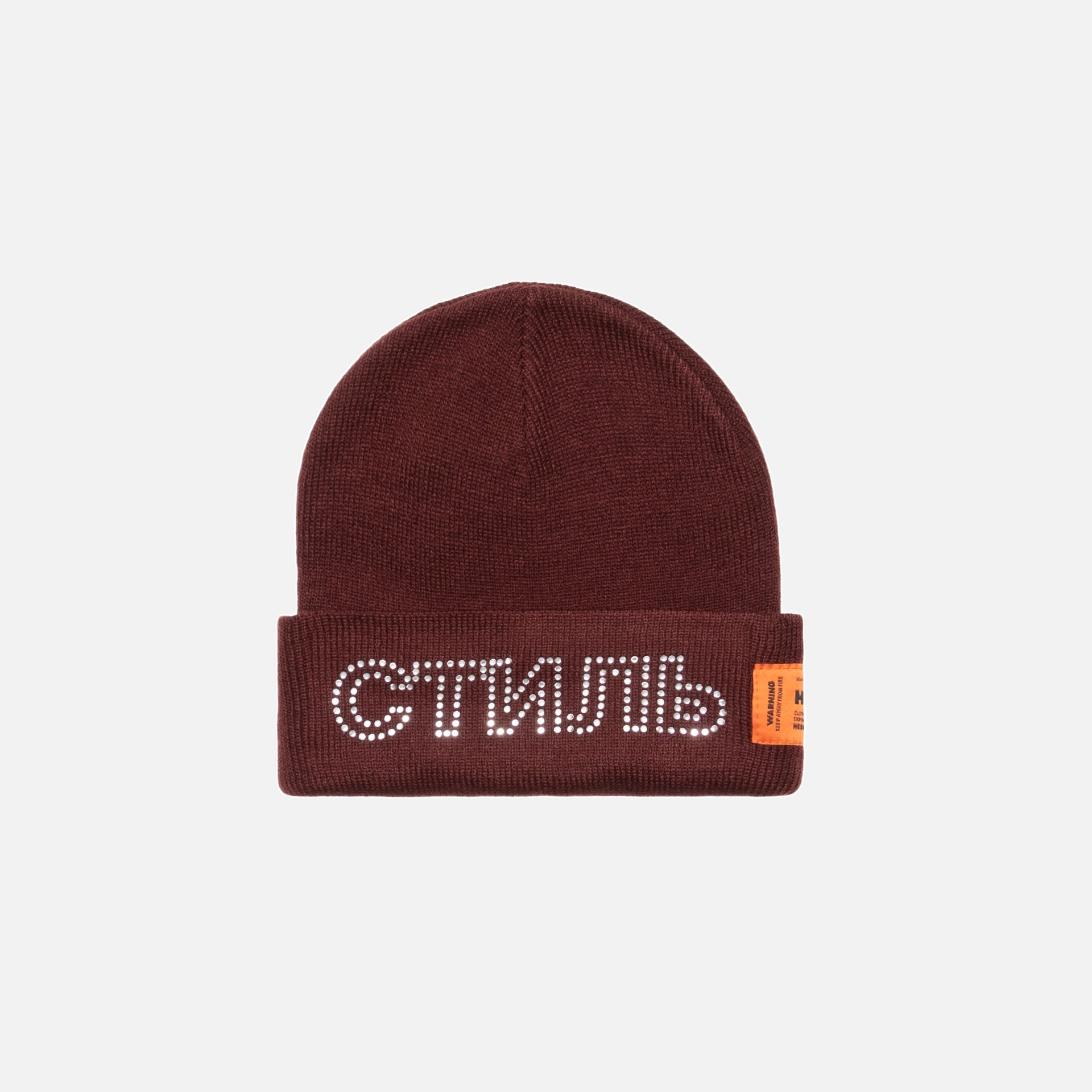 Heron Preston x Carhartt Beanie - Bordeaux Crystal