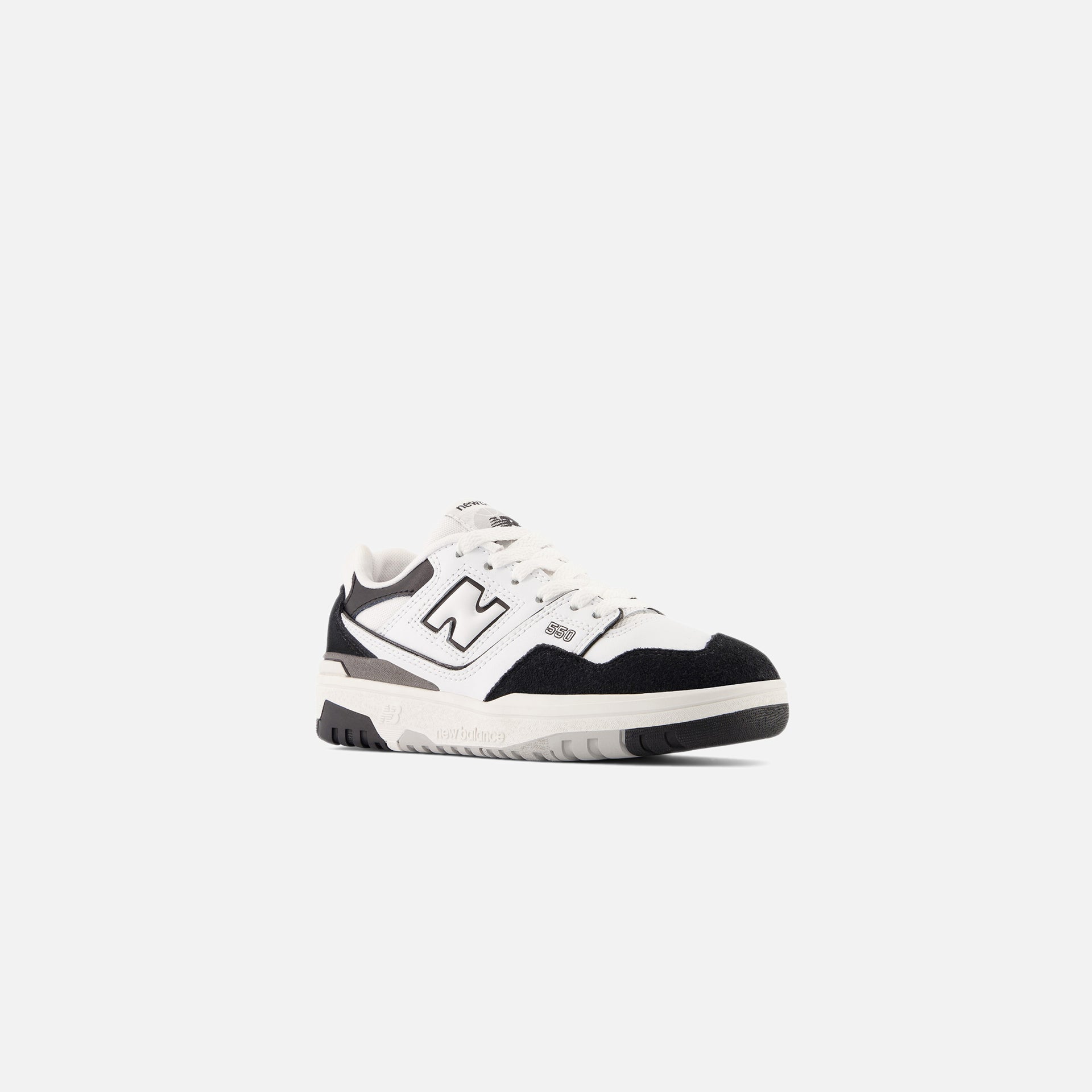 New Balance Toddler 550 - White / Black / Rain Cloud