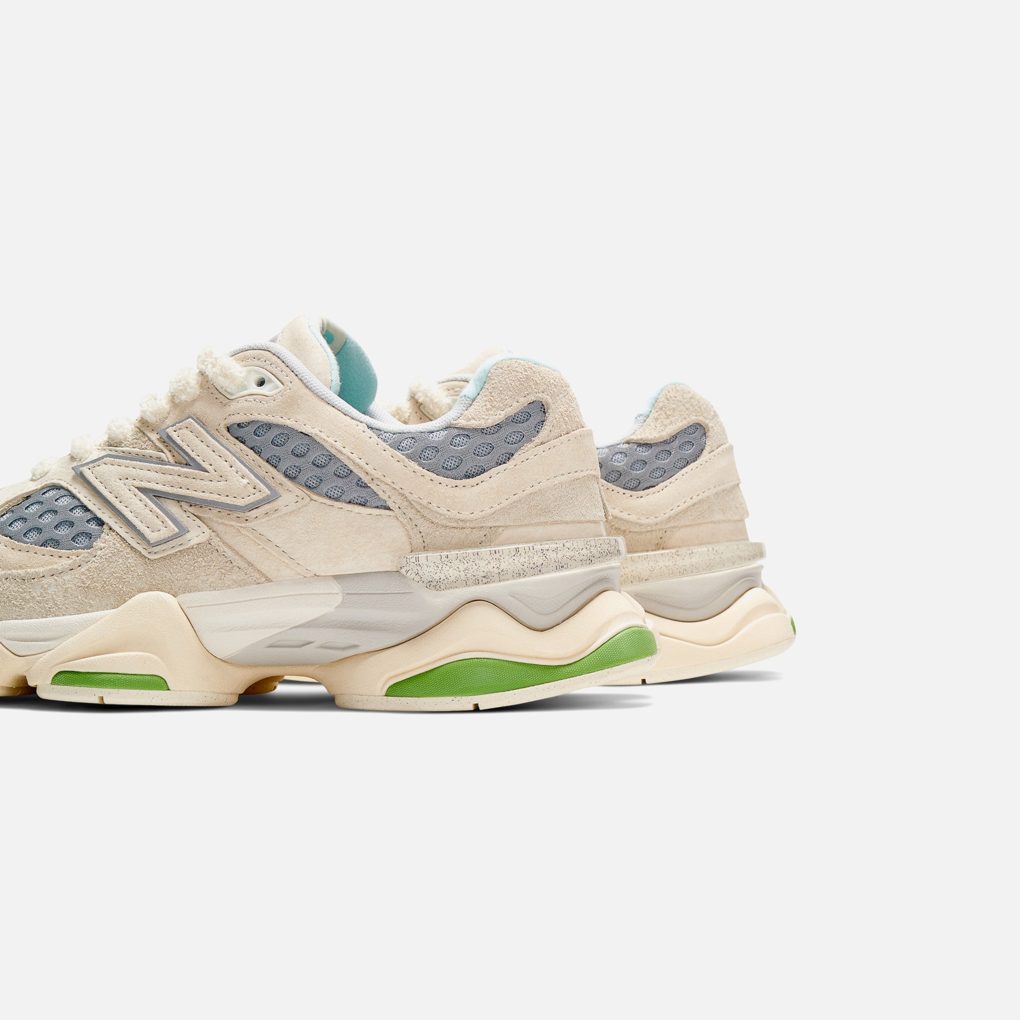 New Balance 9060 Bricks & Wood - Angora / Rain Cloud – Kith