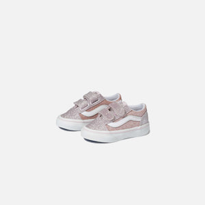 Vans Toddler Old Skool V 99B Two Tone Glitter - Orchid Ice / Power Pink