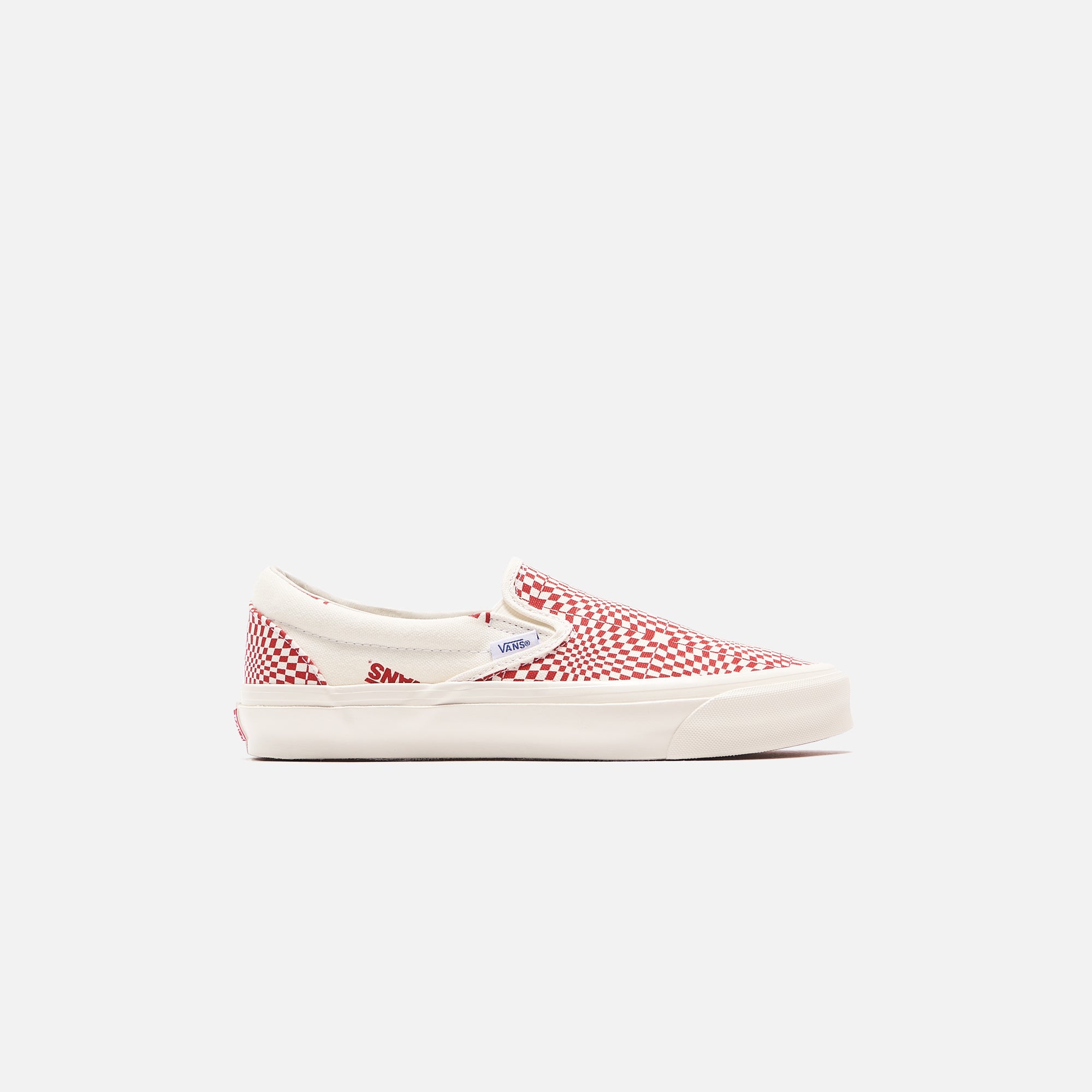 Vans slip discount on racing red