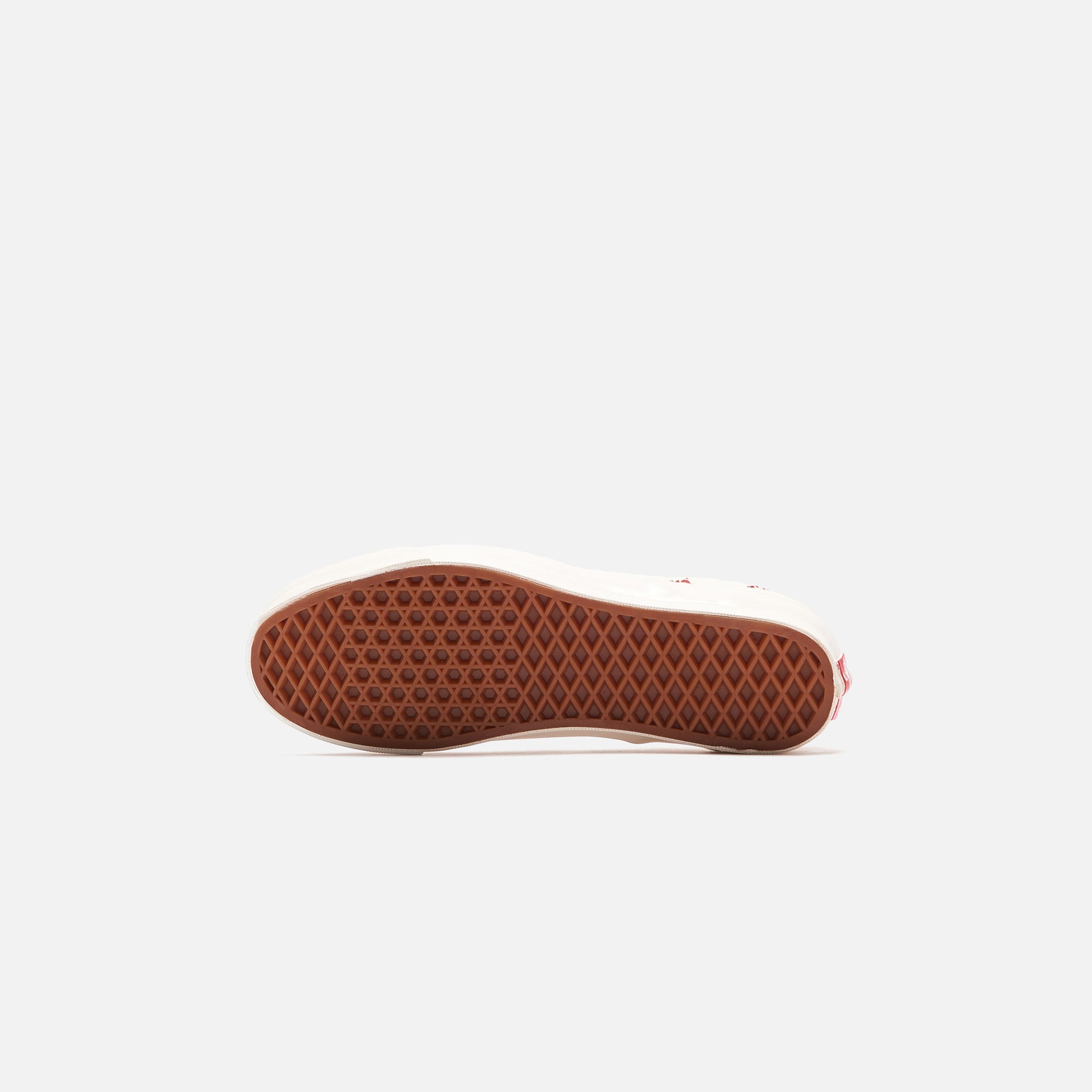 Vans OG Classic Slip-On LX - Optical Check / Racing Red / Marshmallow