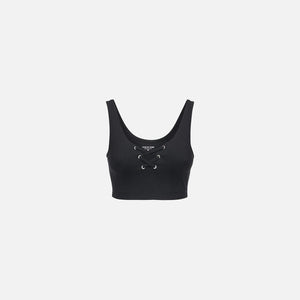Year of Ours Ribbed Football Bra - Black