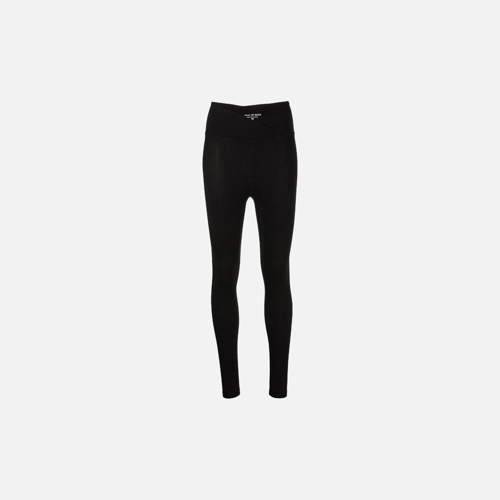 Year of Ours Ribbed Victoria Legging - Black